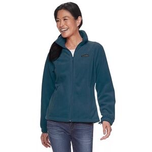 Columbia Women's Fleece jacket - Teal - Size Large